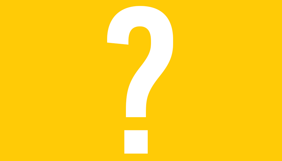 Question Mark On Yellow Background | FAQ | Benefits by Design
