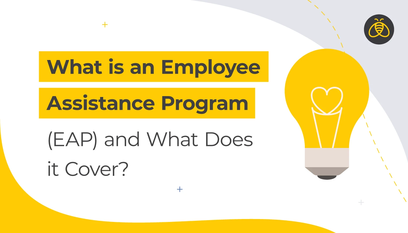 What is an Employee Assistance Program (EAP) and What Does it Cover? - Vector graphic of a lightbulb with a heart
