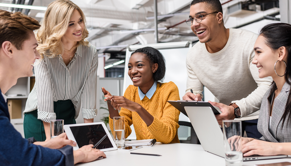 Employees Laughing | Group Insurance Trends | Benefits by Design