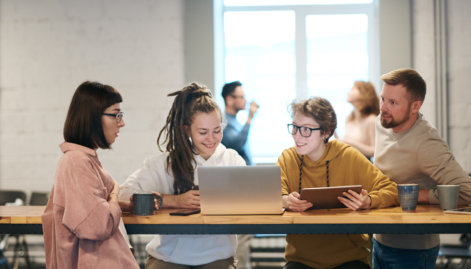 Employees Laughing | Corporate Culture | Benefits by Design