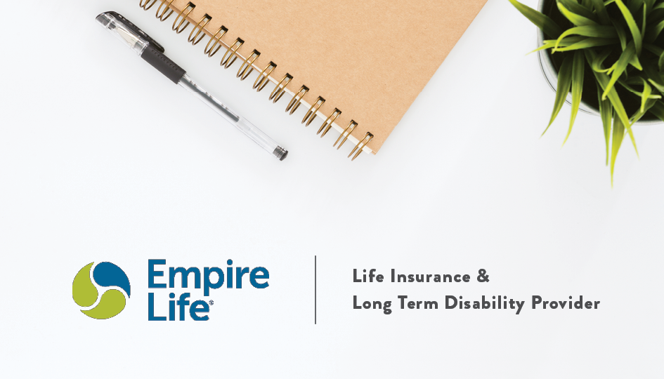 Booklet on Table | Empire Life | Benefits by Design