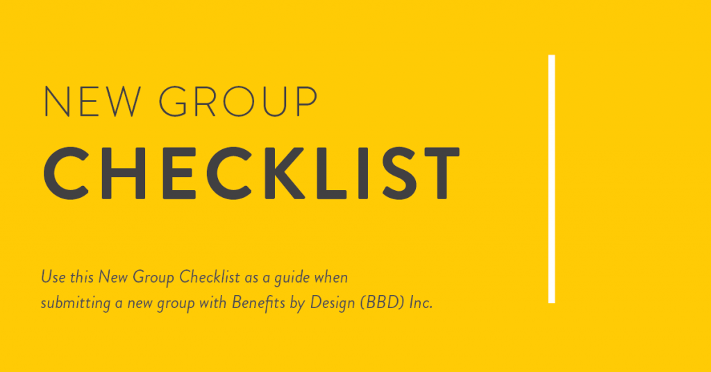 New Group Checklist (PDF: 58.3 KB)