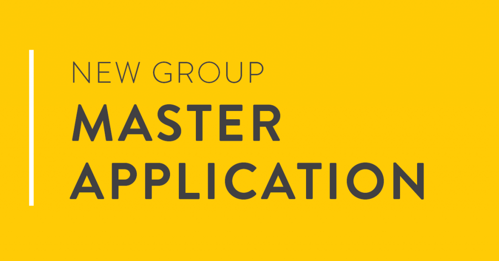 Group Master Application (PDF: 798 KB)