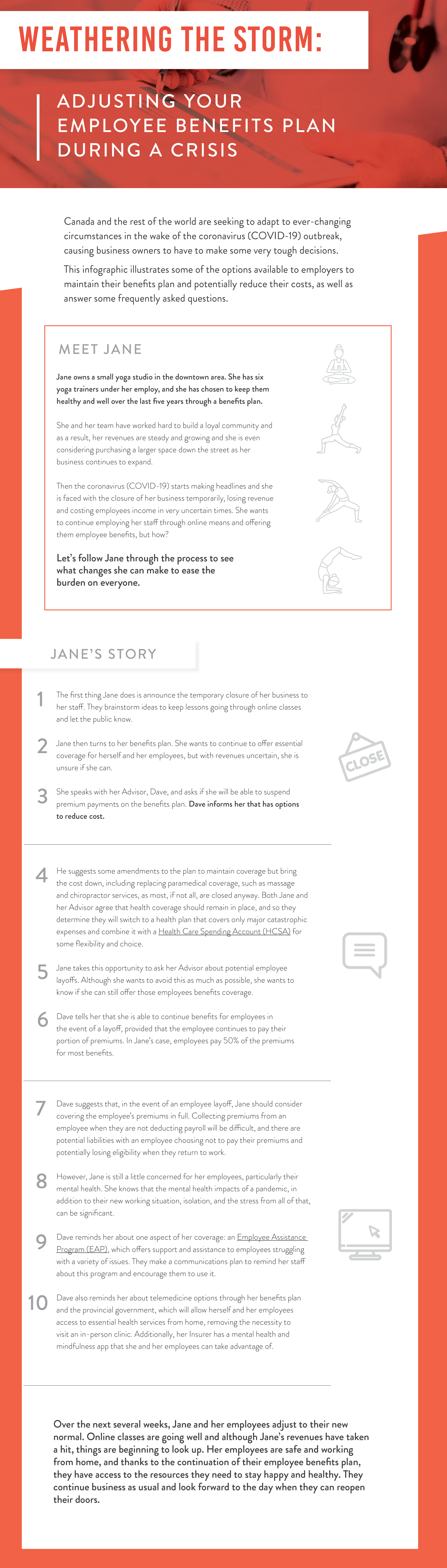 Weathering the Storm: Adjusting Your Employee Benefits Plan During a Crisis [Infographic]