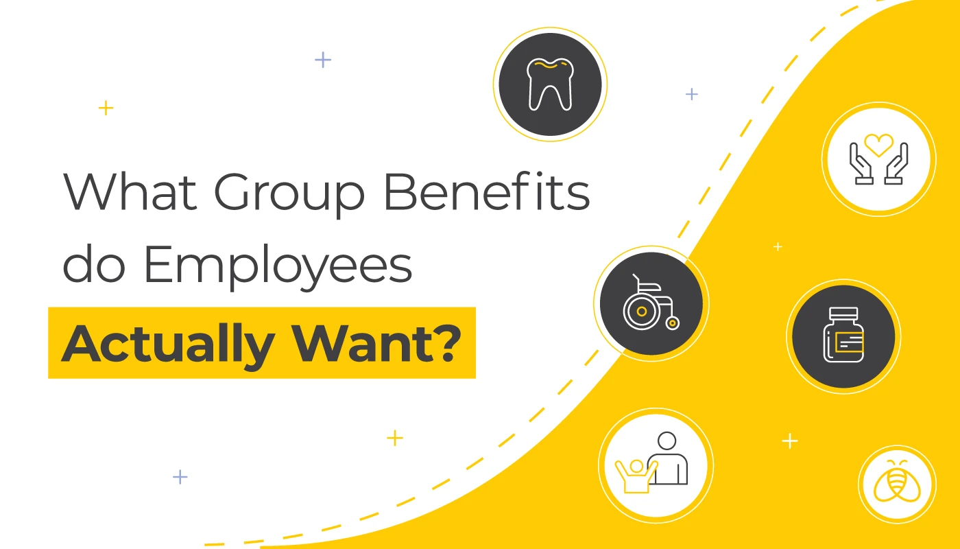 What Group Benefits do Employees Actually Want? | Icons Representing the Different Benefits | Benefits by Design