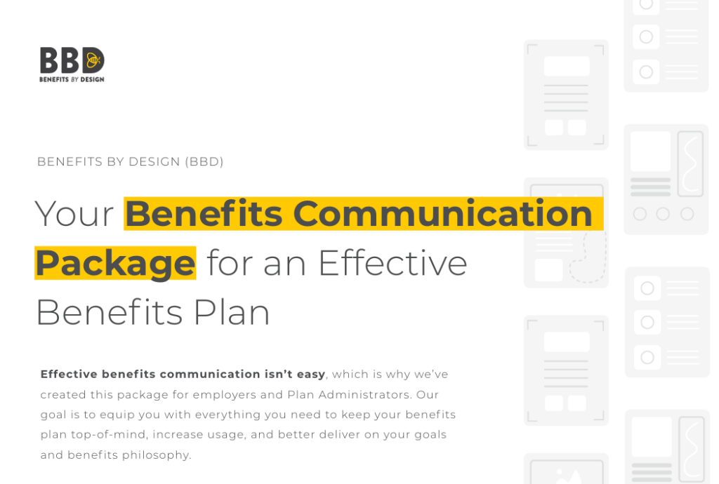 Employee Benefits Communication Package (PDF: 468 KB)